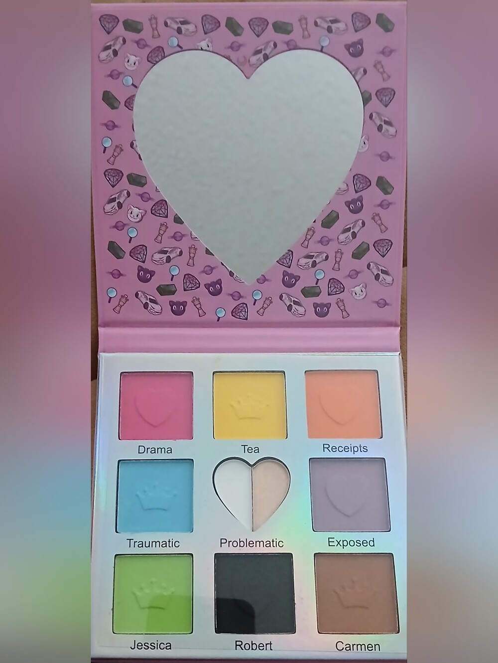 Spoiled Cosmetics x Rich Lux Eyeshadow Palette